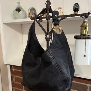 MICHAEL Michael Kors Black Hobo Bag